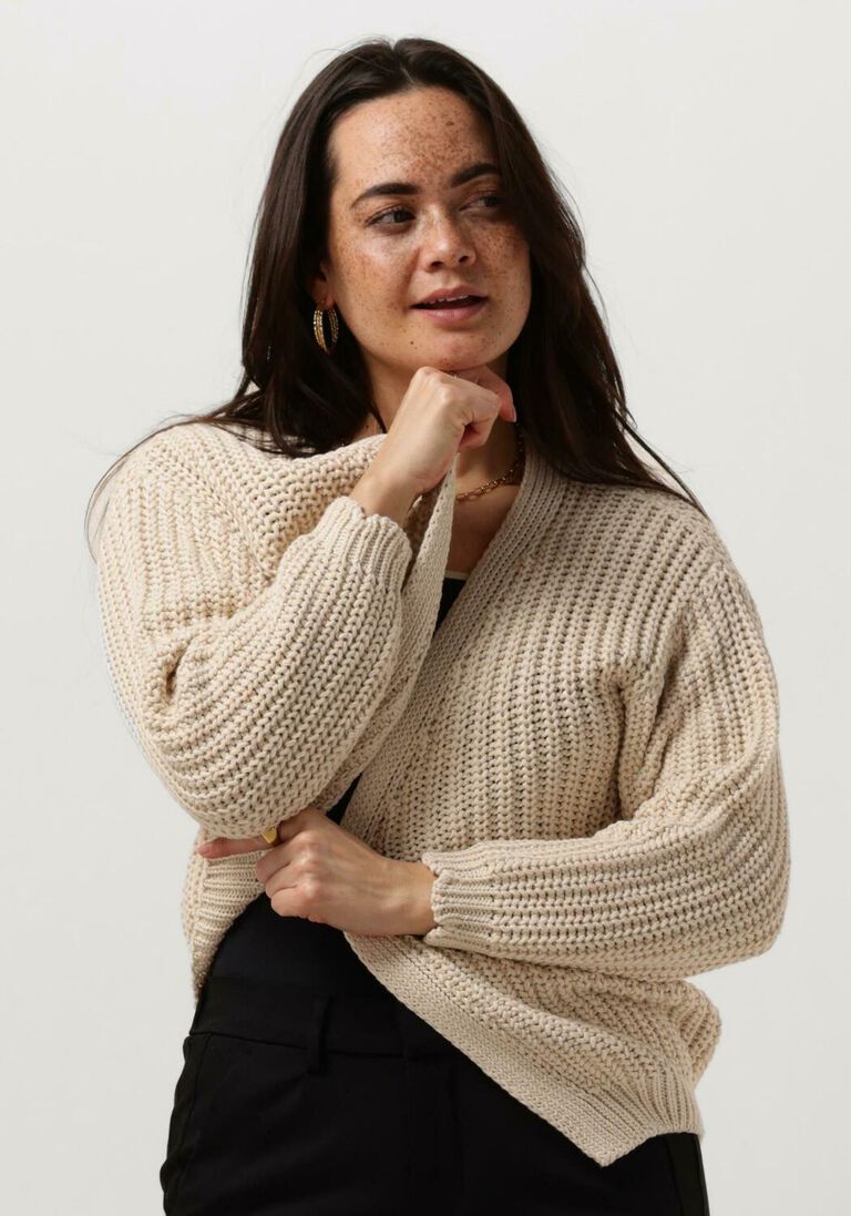 NUKUS zand nukus vest gladys cardigan fancy