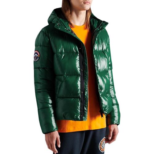 Superdry - HIGH SHINE PADDED Verde