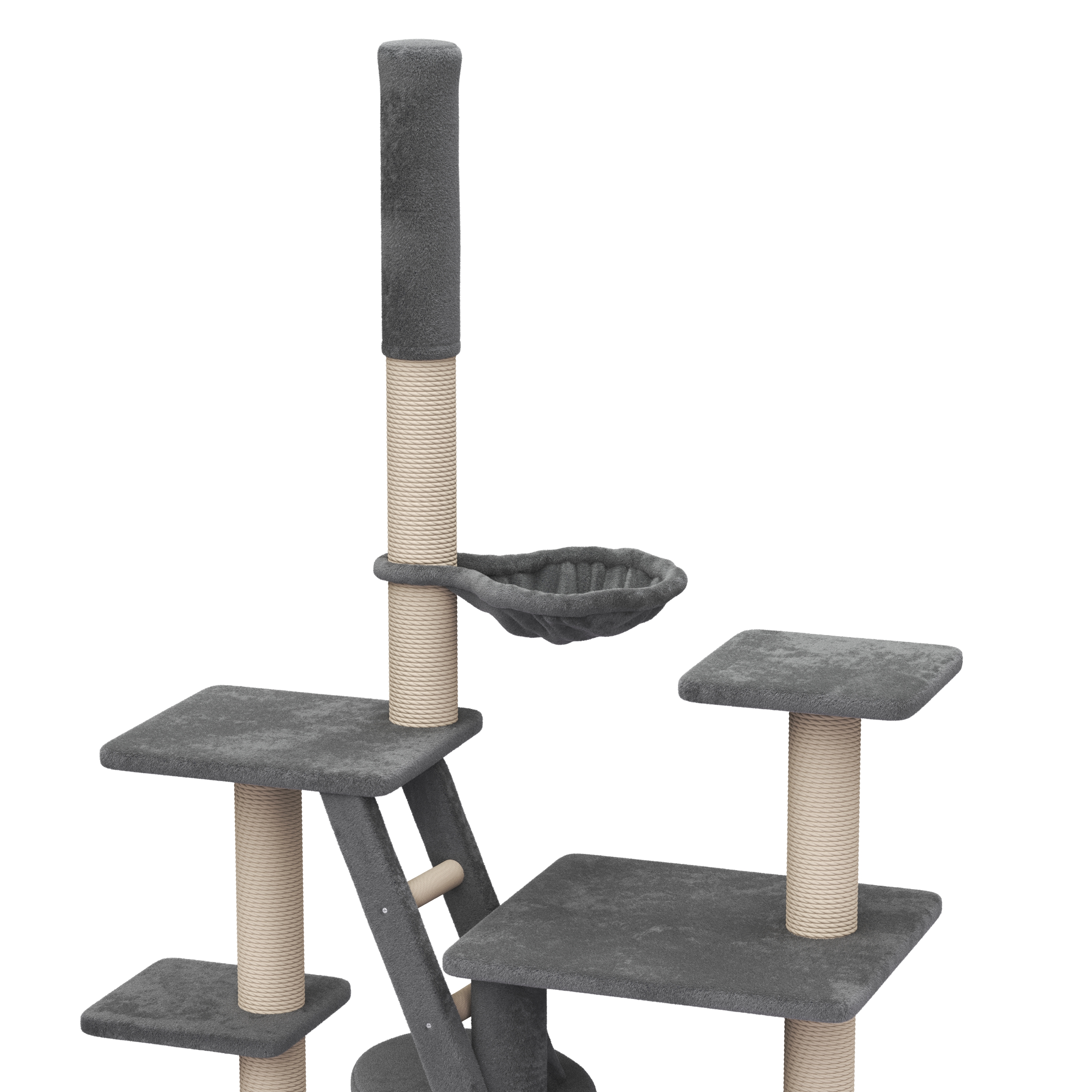 Katzenbaum TARZAN 255 cm grau