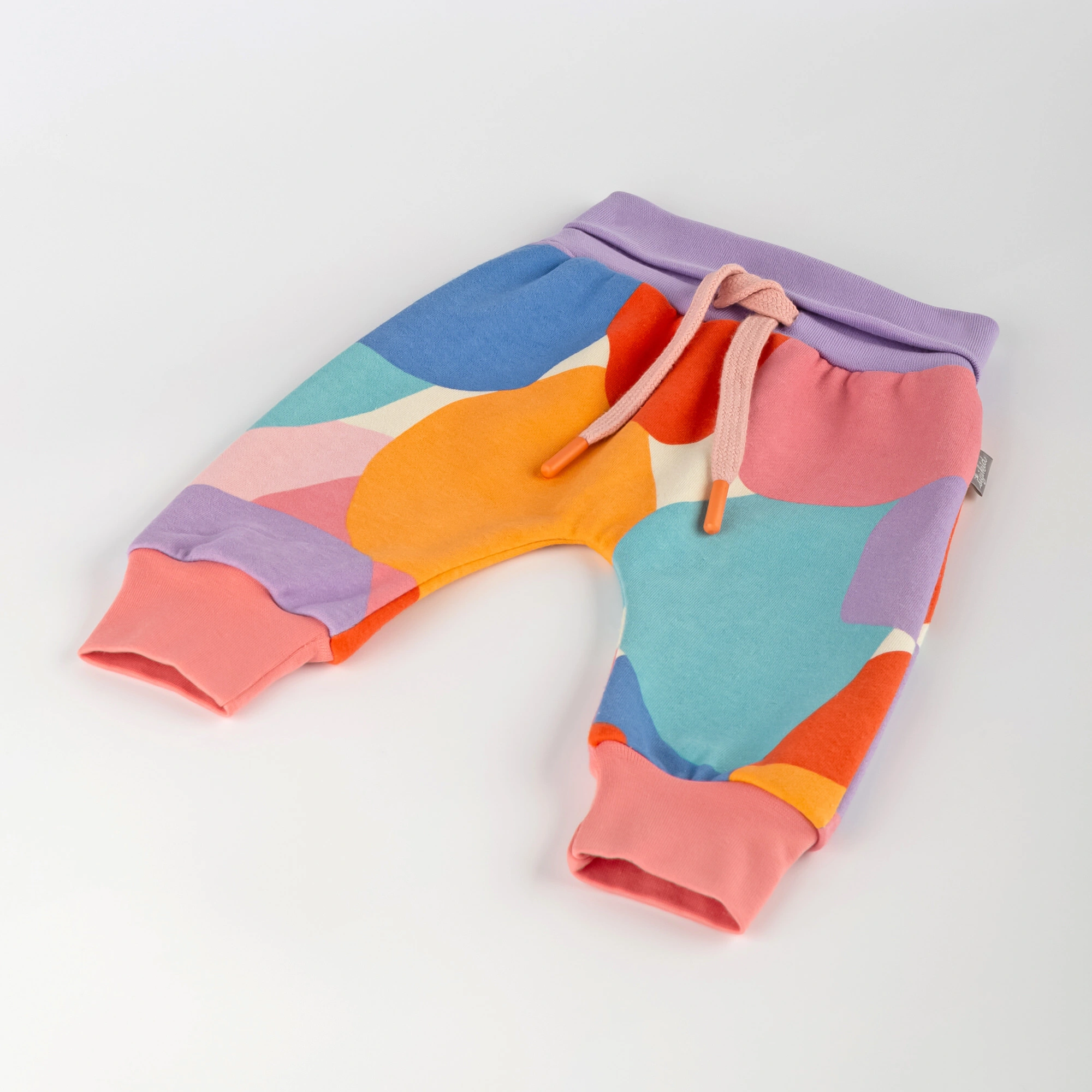 Sweat-Schlupfhose B - SKATING FLAMINGO PATTERN in bunt
