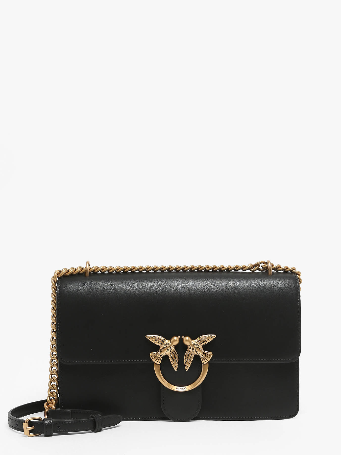 Sac bandoulire Love bag icon cuir PINKO