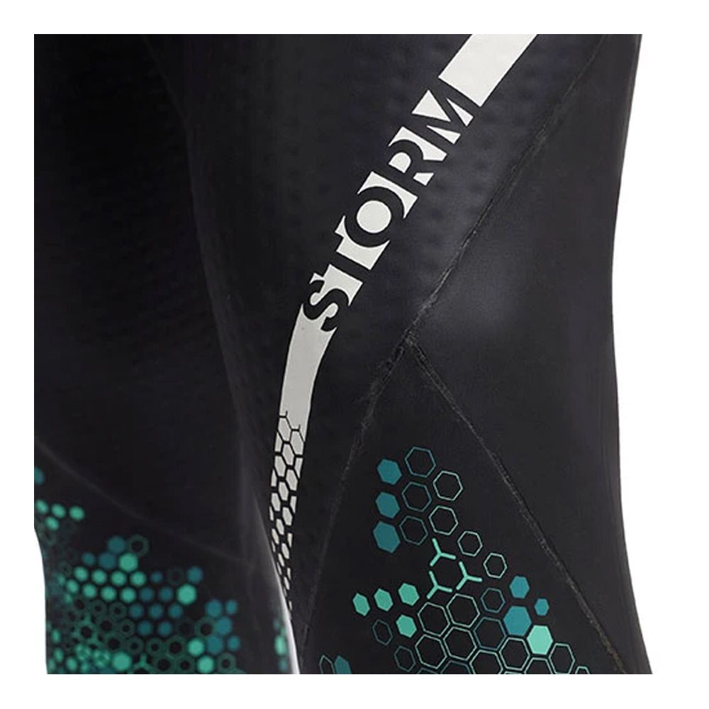 Arena POWERSKIN STORM BZ - Combinaison trifonction 4/1.5 mm Femme coral blue black