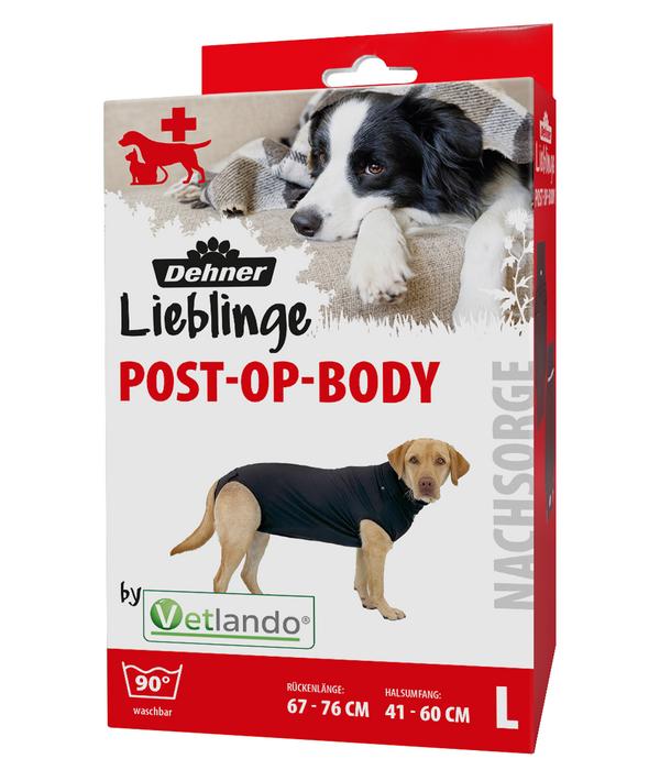 Dehner Lieblinge Post-OP-Body, schwarz