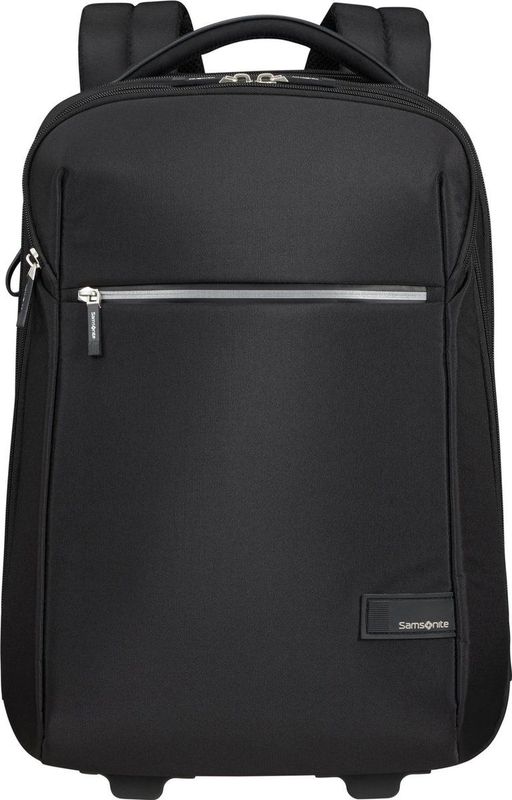 Samsonite - Litepoint Laptop Backpack/Wheels - Zwart - Gerecycled Plastic