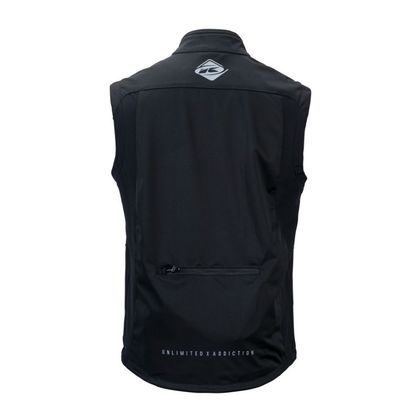 Veste enduro Kenny BODYWARMER FULL BLACK 2024 - Noir