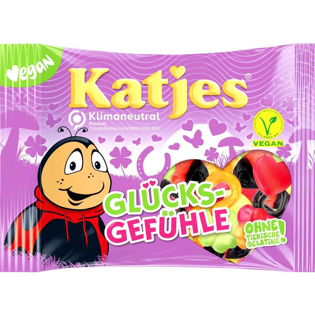 Katjes Fruchtgummi Glücksgefühle 175g MHD:30.11.25