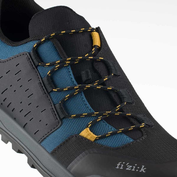 Chaussure VTT automatique FIZIK TERRA ERGOLACE X2 TEAL BLUE/BLACK