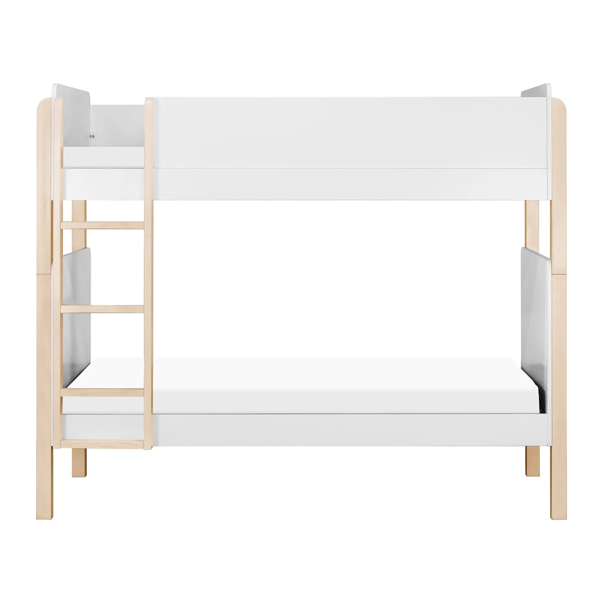 Babyletto Lit Superposé Tiptoe - Blanc  Naturel Lavé
