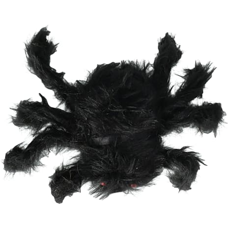 Halloween edderkop 30 cm - Sort