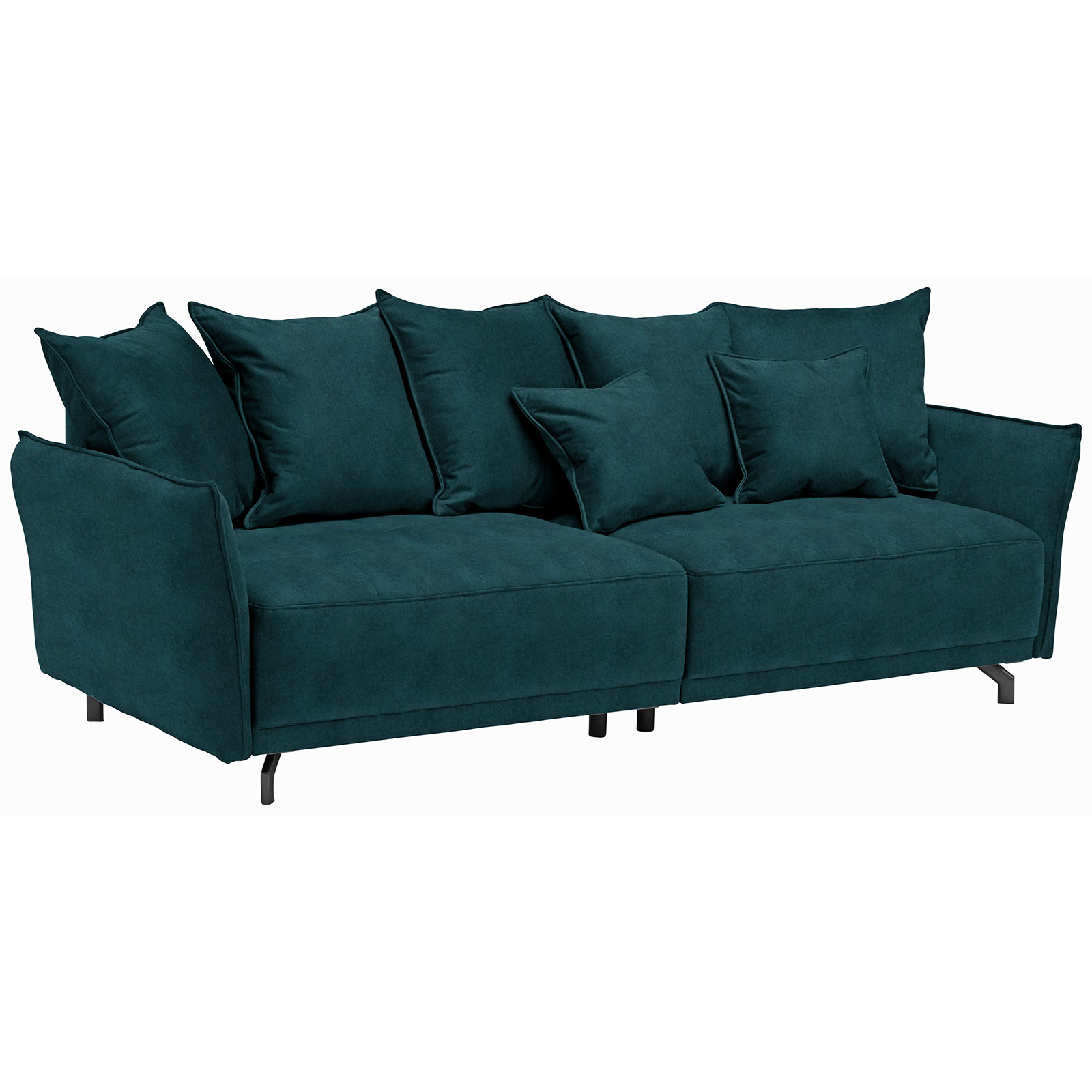 Big Sofa - petrol - Samt