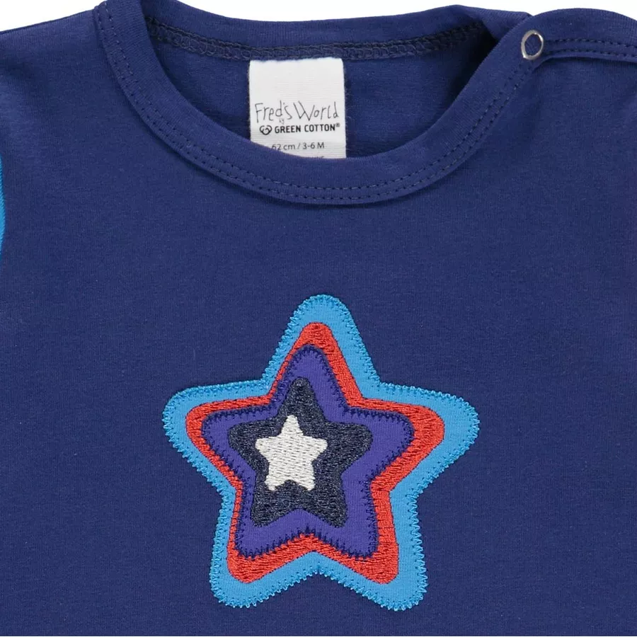 Fred's World Babylangarmshirt blue