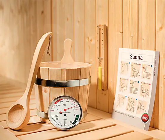 WEKA-Sauna-Premium-Zubehör-Set, 8-teilig