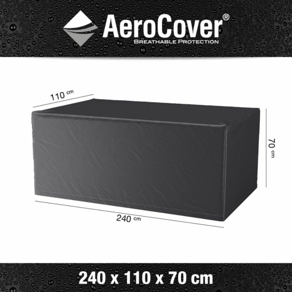 Housse de protection pour table de jardin l240 cm