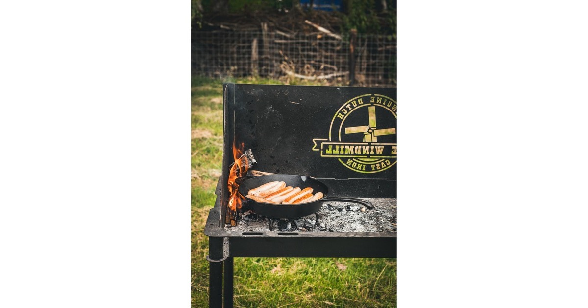 The WindmillSkillet XL bak-/braadpan  (Zwart, Ø 31.5 cm)