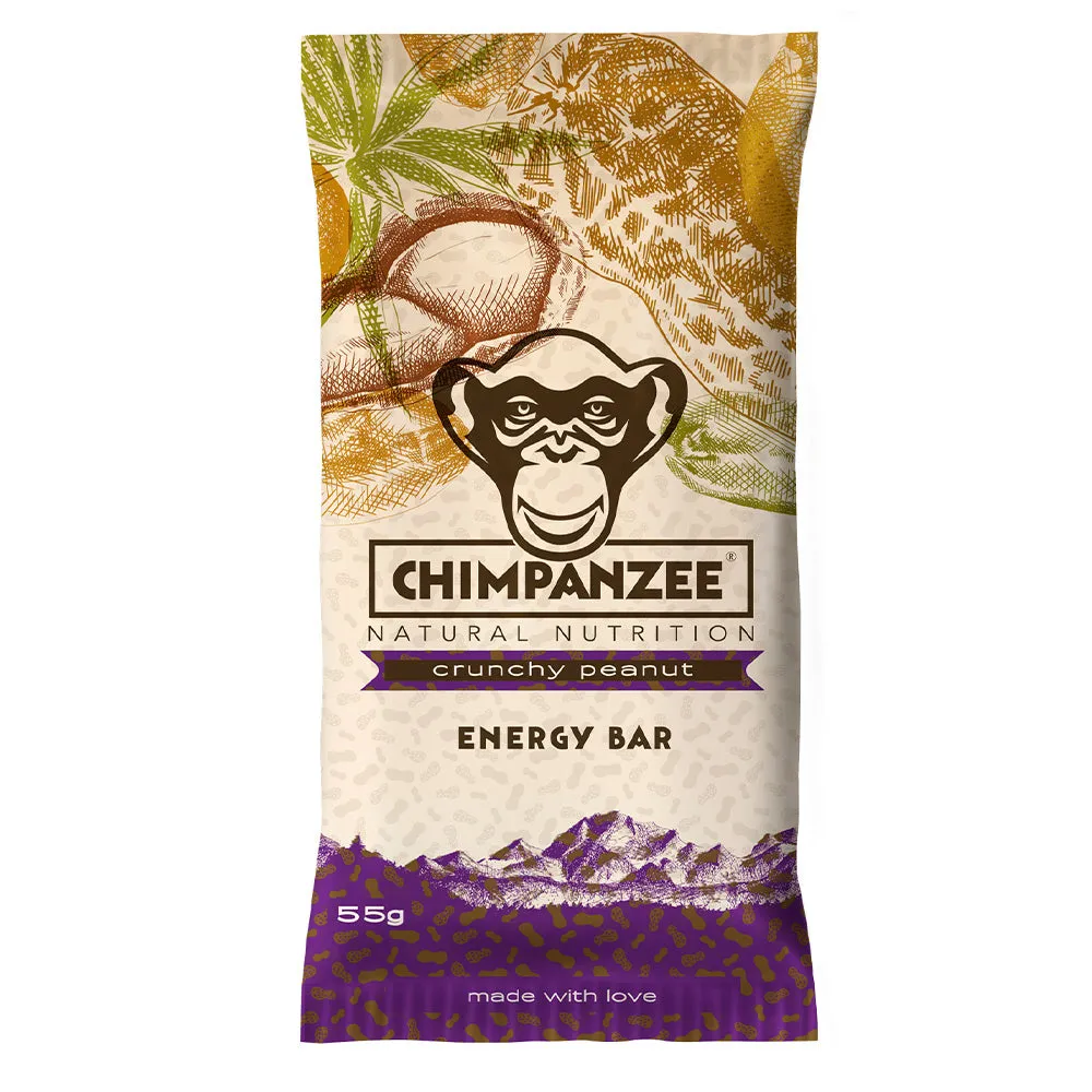 Chimpanzee -  Riegel Energy Bar Knusprige Erdnüsse 20 Stück