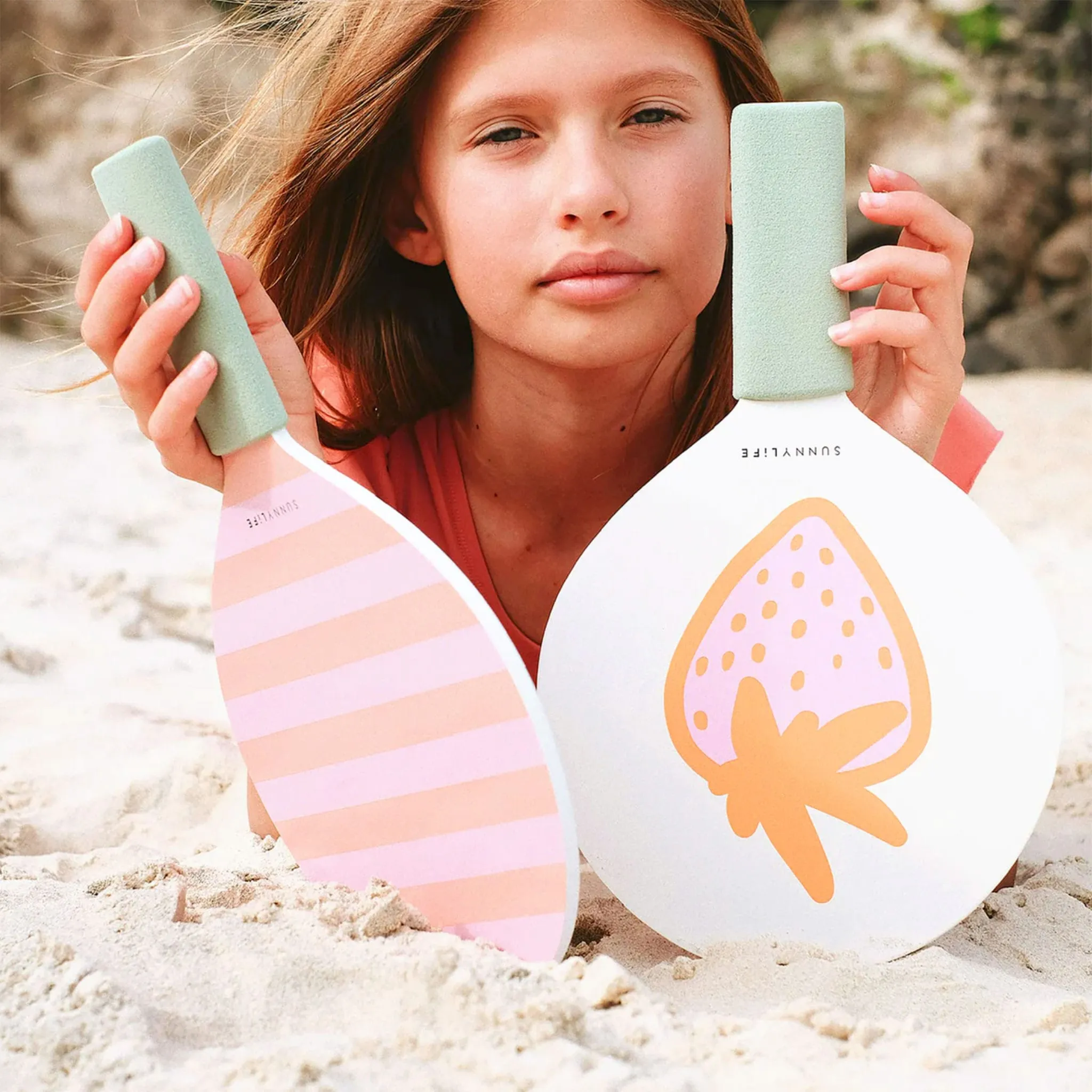 Sunny Life Tennis de Plage - Fraise