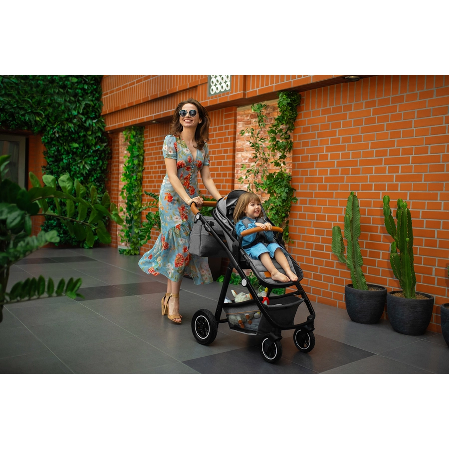 lionelo Kombikinderwagen Amber 3 in 1 Blue Navy