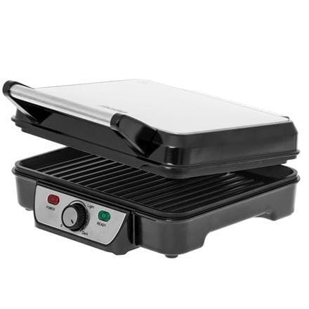 Mesko Grill MS 3050 Kontaktgrill, 1800 W, Sort/rustfrit stål