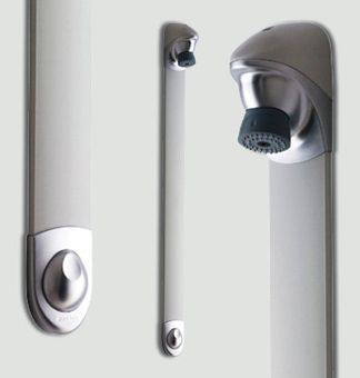 Presto doucheset opbouw design 6liter p/m m. verstelb. anti-kalk douchekop, vandaalbestendig
