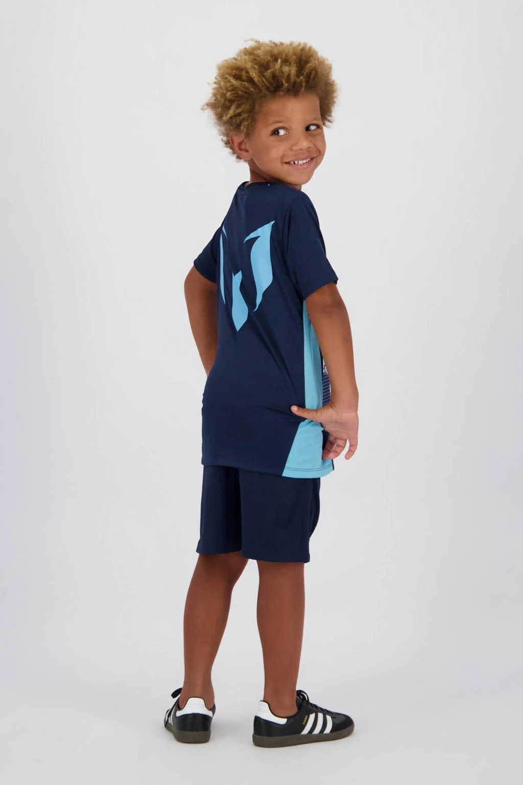 Messi T-shirt donkerblauw