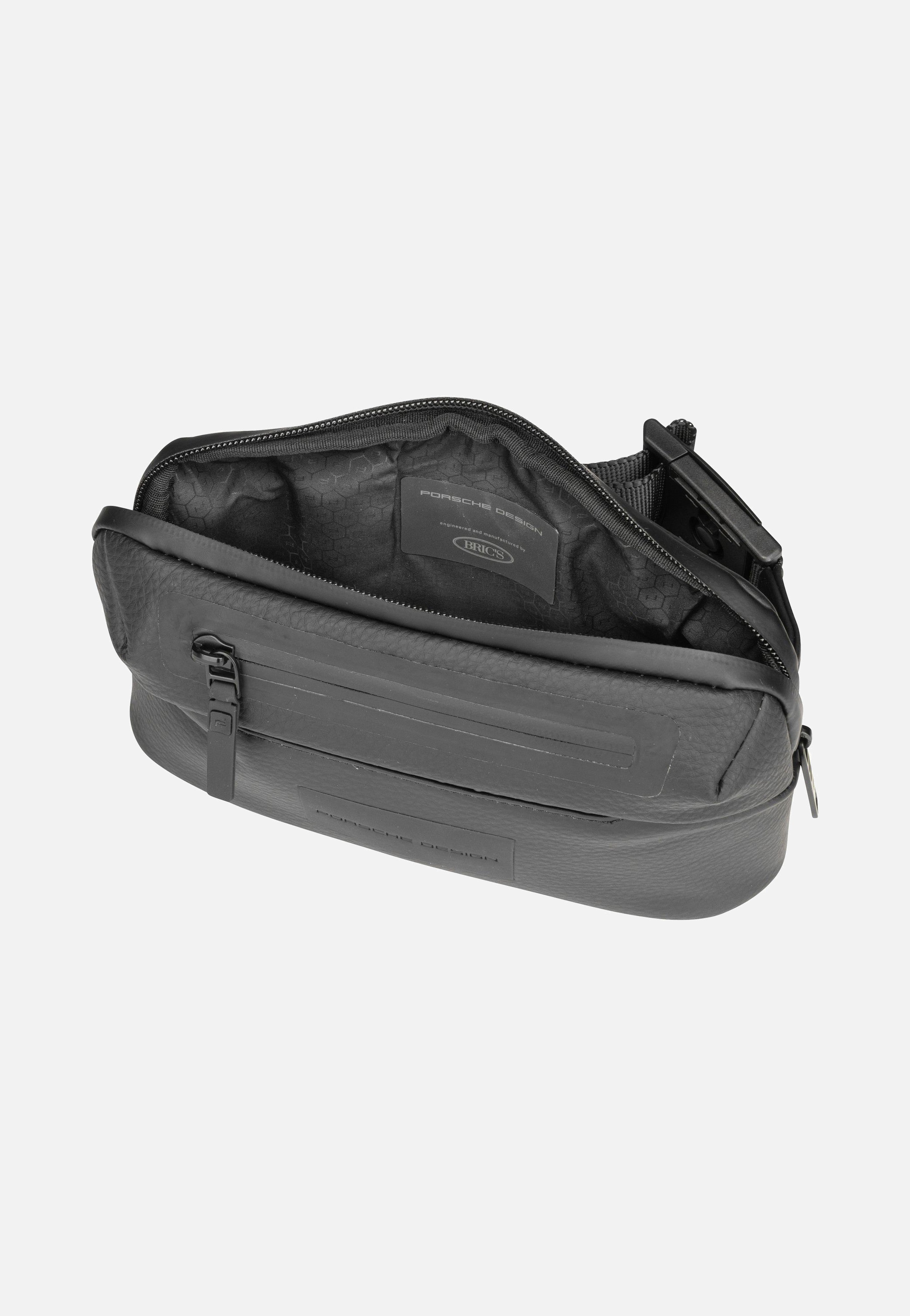 Urban Eco Leather Beltbag Black - Bauchtasche