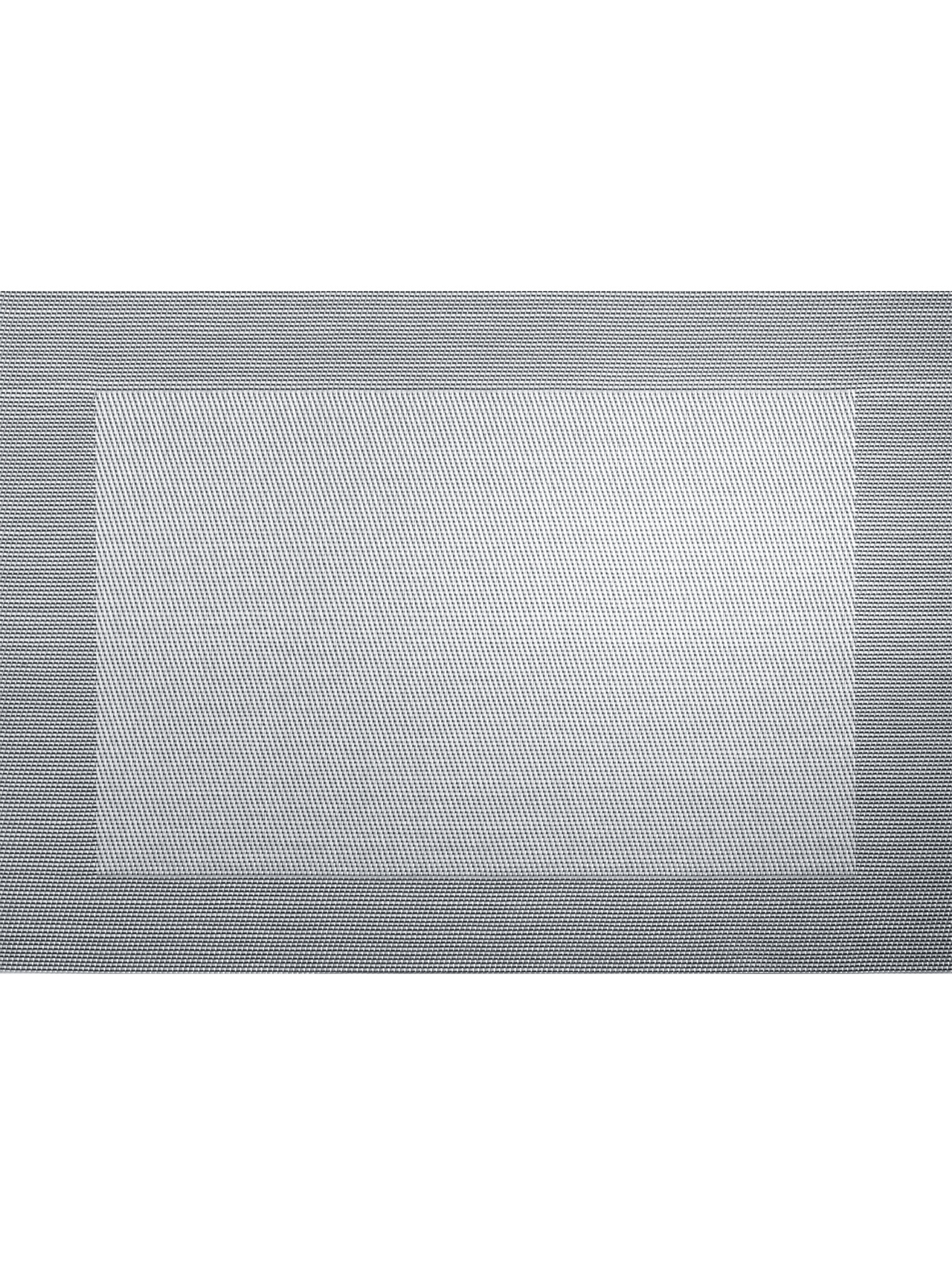Tischset silber/schwarz met.