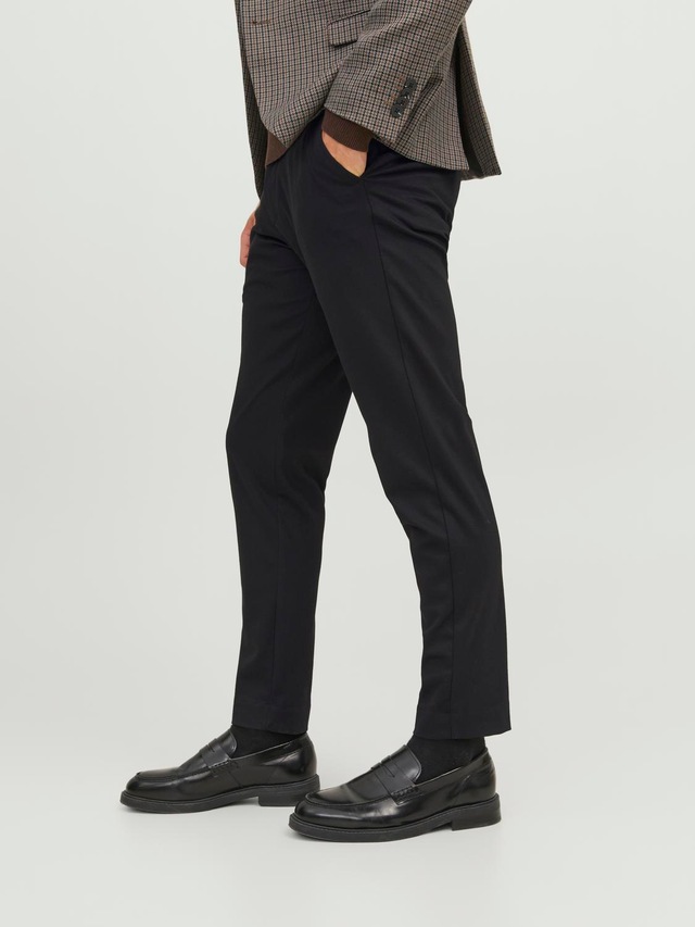 Jack & Jones Chinohose »JPSTMARCO – Chinohose mit mittlerer Taille, Slim Fit, bequem«  unifarben, modisch, slim fit, Web
