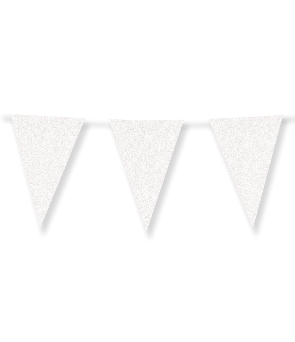 Witte Slinger Glitter 6m