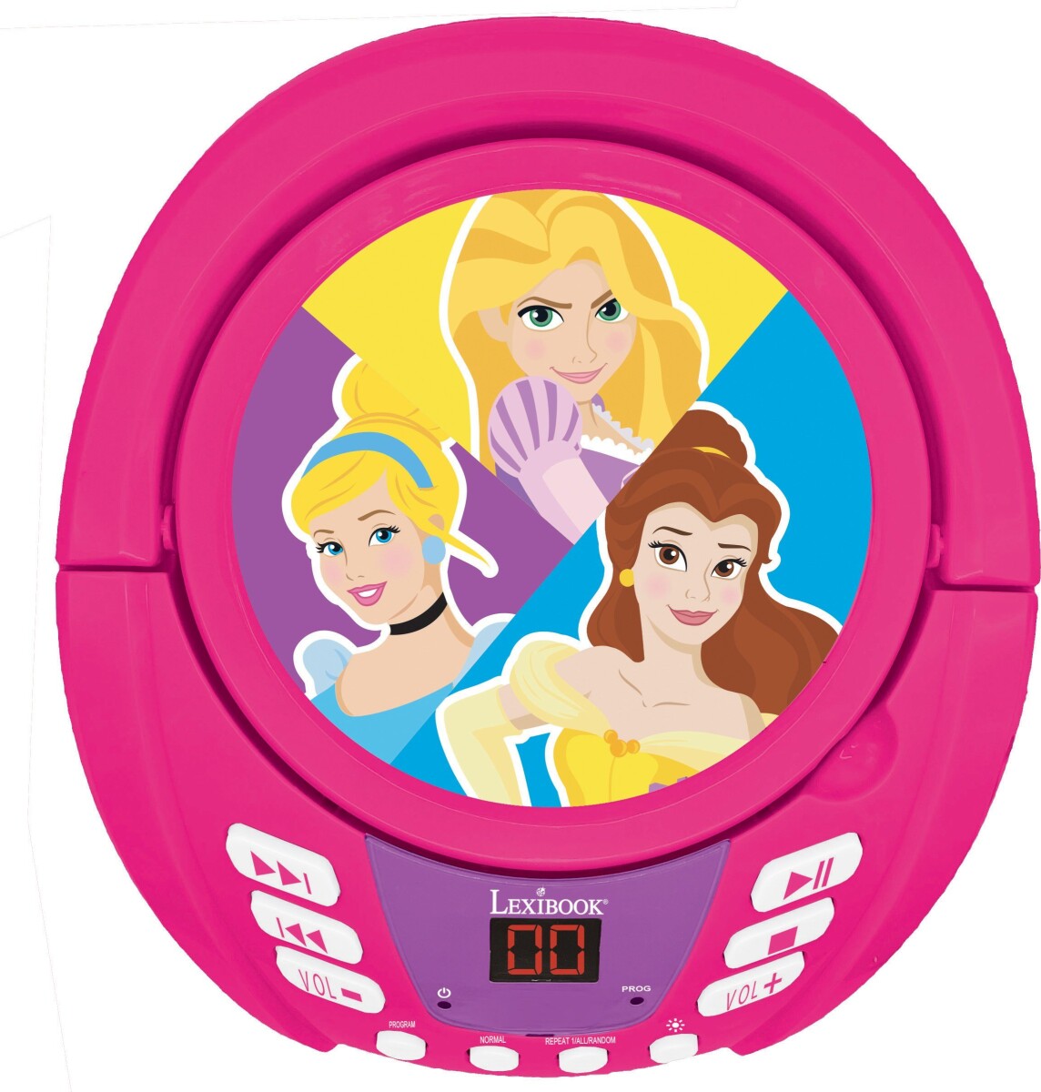 Lexibook - Disney Prinsesse - Bluetooth Cd Afspiller