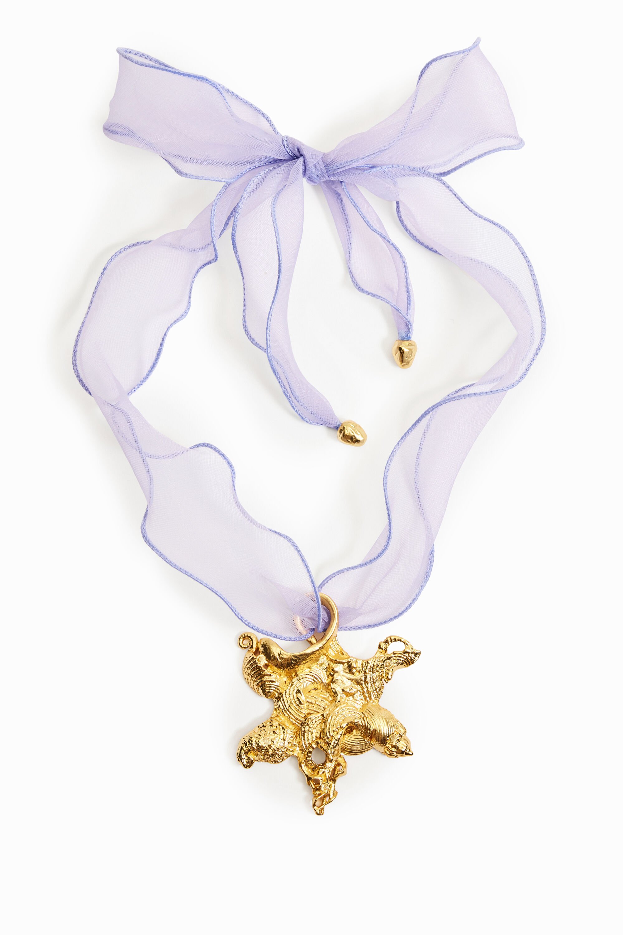Pendentif étoile plaqué or Zalio