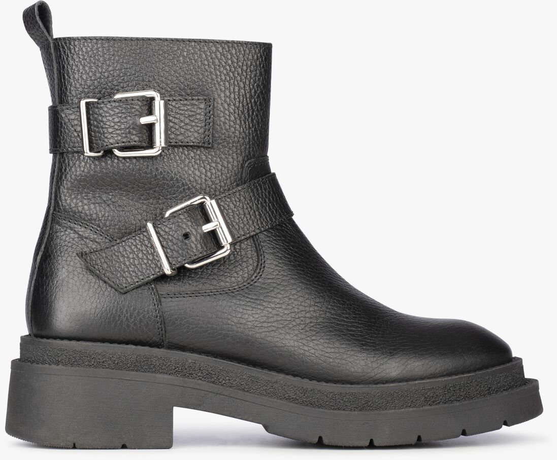 PS POELMAN zwarte ps poelman enkelboots bennie