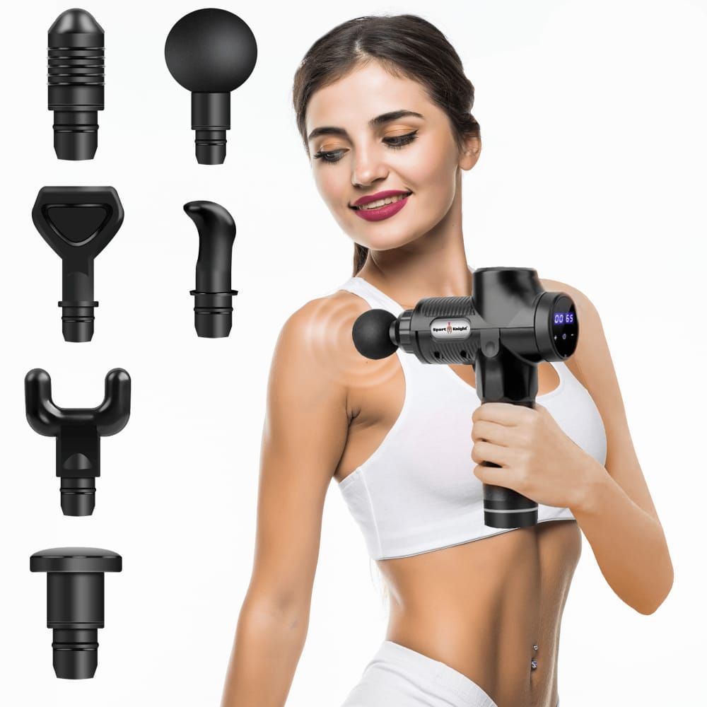 Sport-Knight® Massagegerät LCD Touch Schwarz