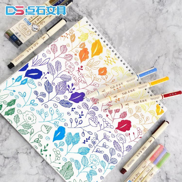 Yogow - Set van 3: Kleurpenseel (verschillende ontwerpen)