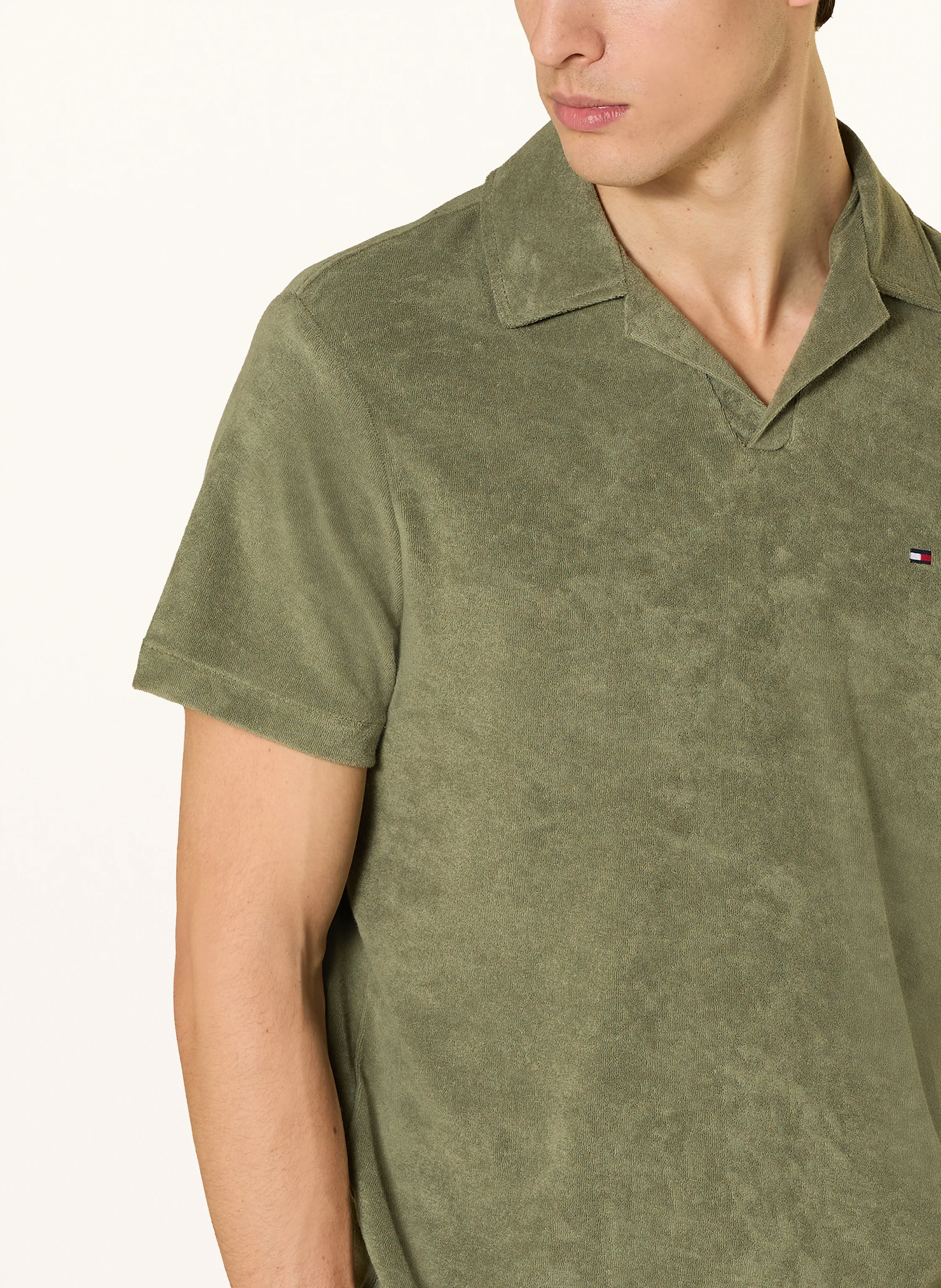 TOMMY HILFIGER Frottee-Poloshirt