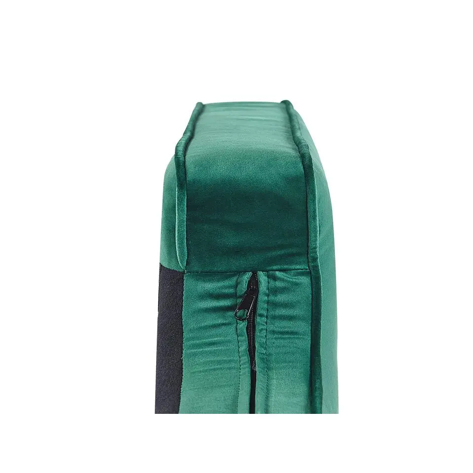 ALLIER - Chaise longue - Groen - Rechterzijde - Fluweel