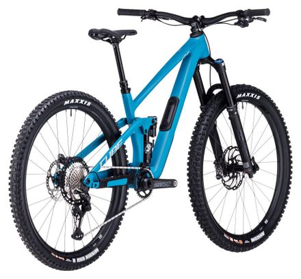 VTT Tout-Suspendu Cube Stereo One55 C:62 SLX Shimano XT 12V 29'' Bleu Bondi 2024