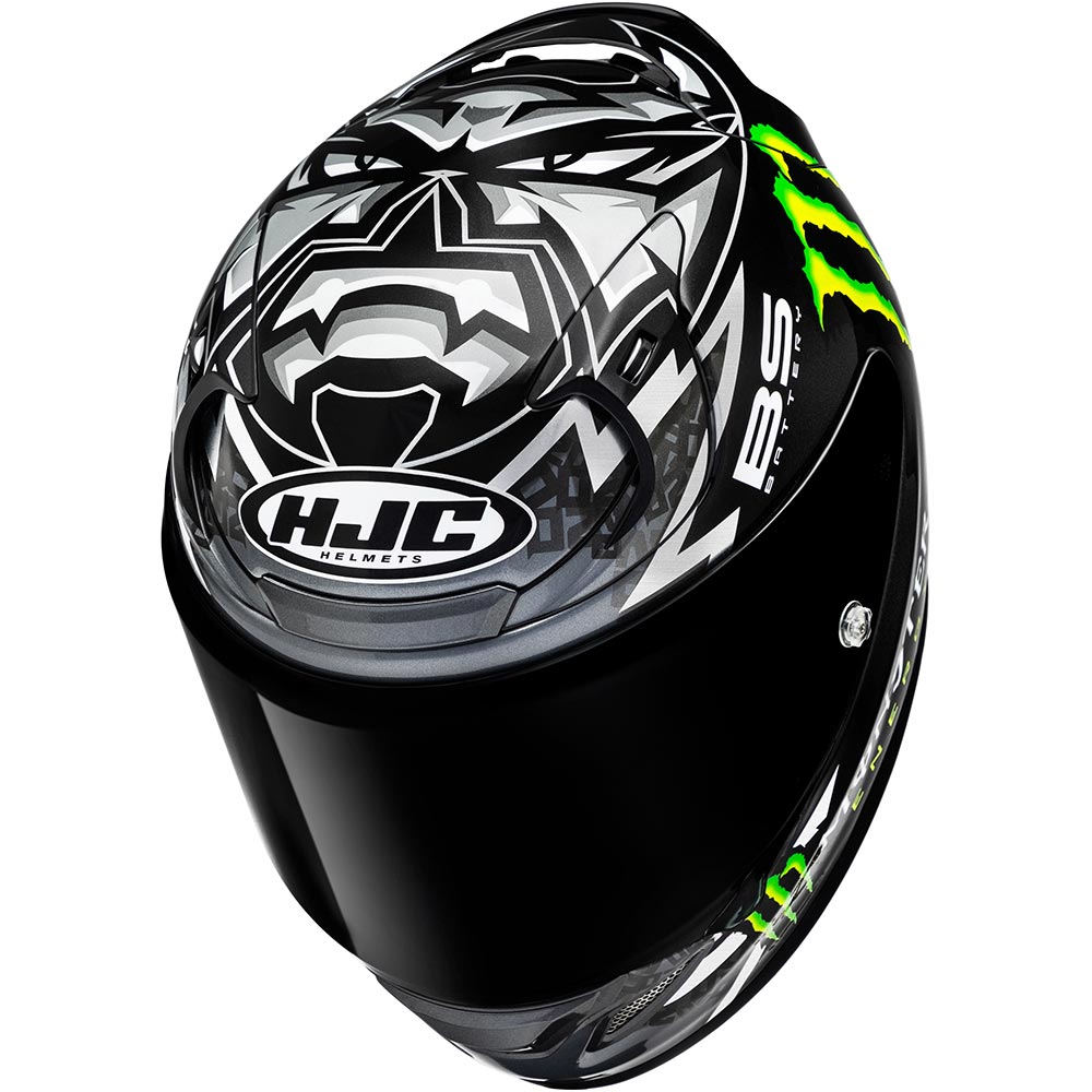 HJC - Casque RPHA 12 Quartararo Replica Black MC5 / Noir / Blanc / Gris