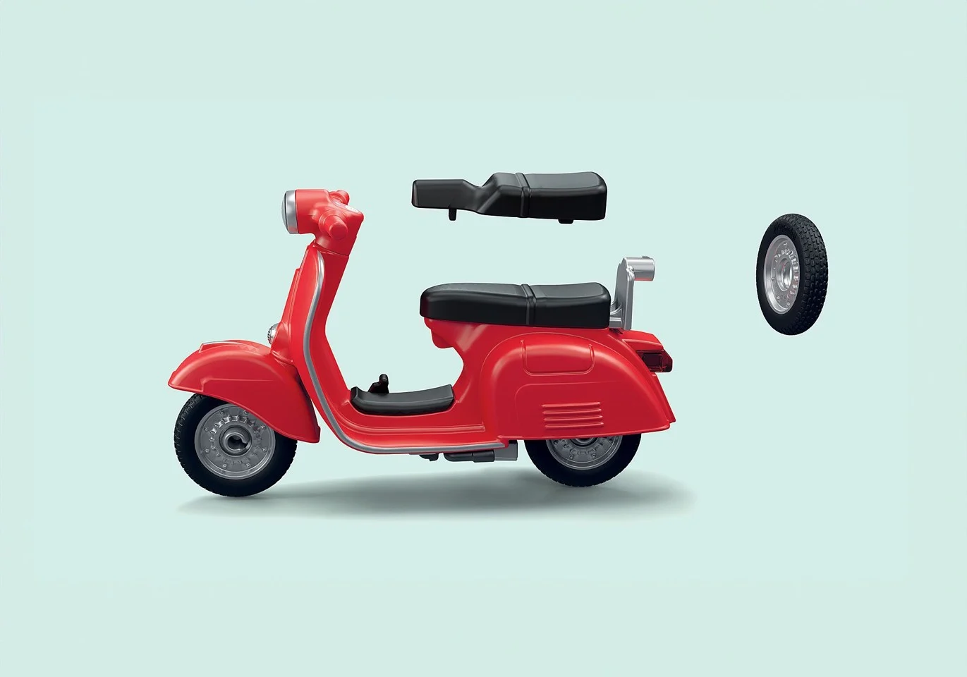 Playmobil - 60s Vespa Garage (71620)