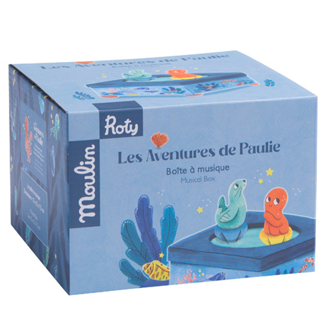 Moulin roty muziekdoosje aventures de paulie
