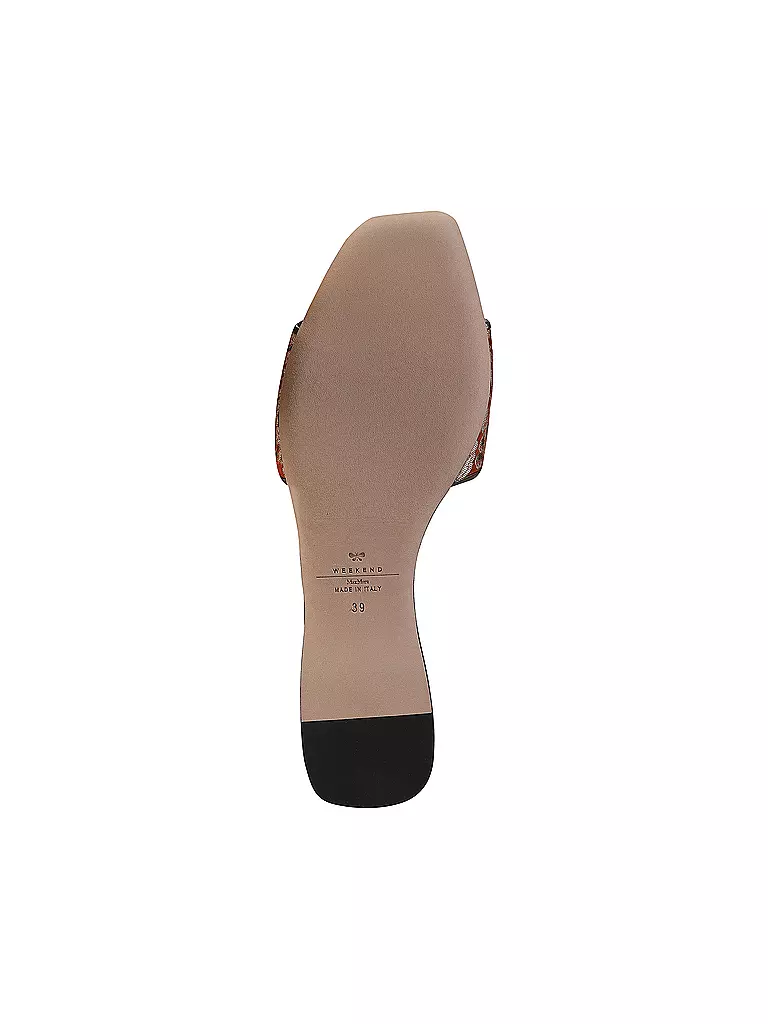 WEEKEND MAX MARA Sandalen - Pantoletten CORVINO kupfer
