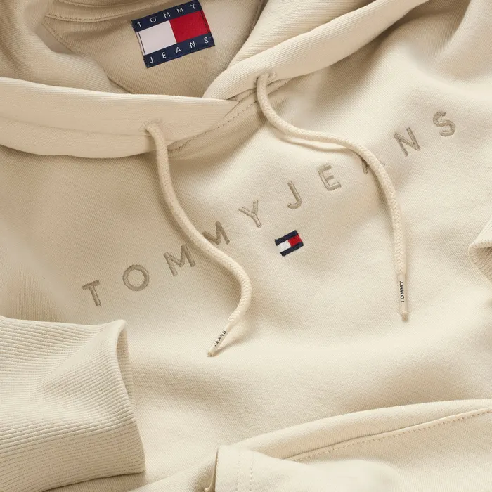 Tommy Hilfiger Regular Tonal Linear Hoodie Dames