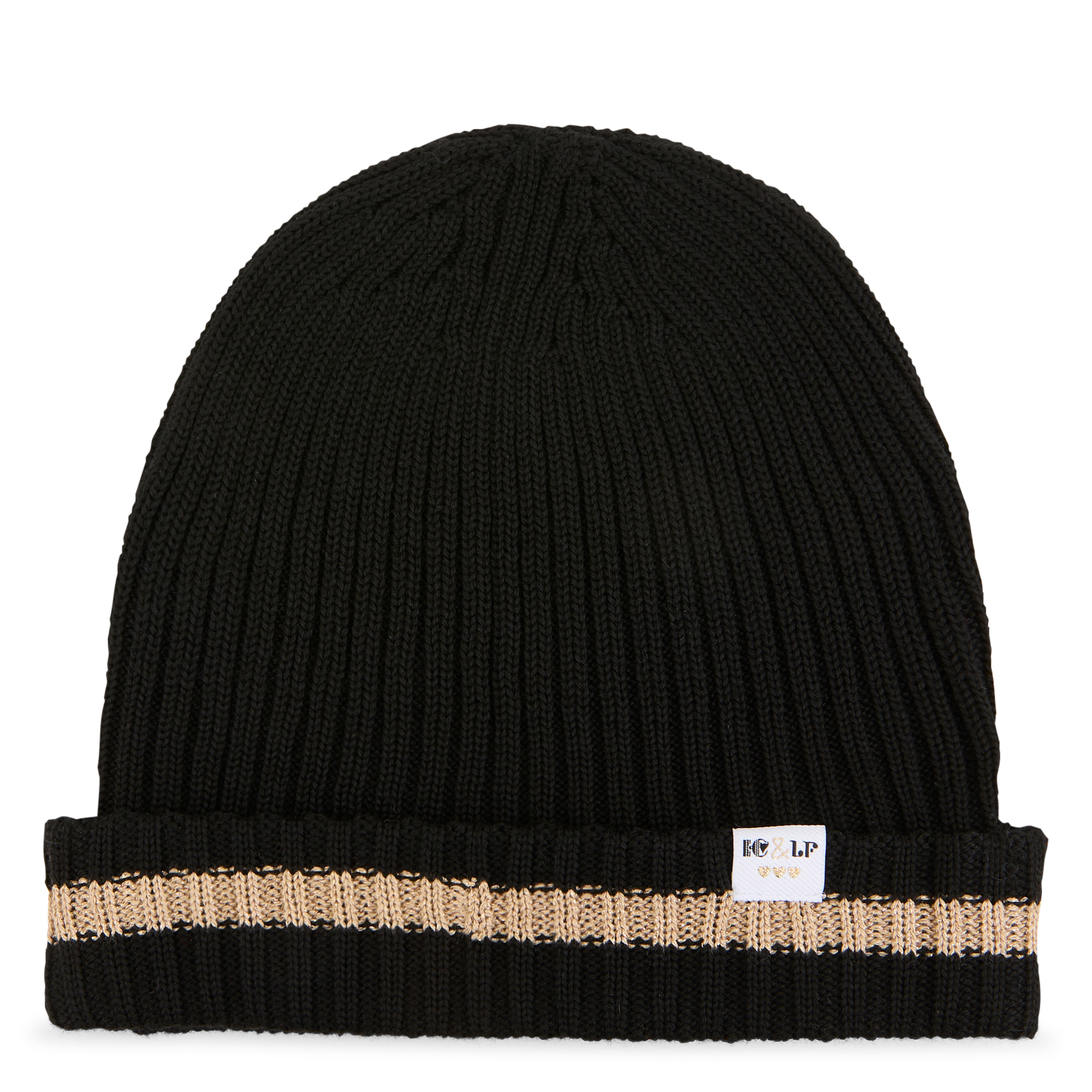 BONNET - Bonnet en laine I CODE x LA FRANCAISE | Noir