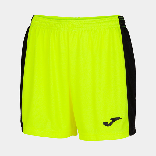 Joma Maxi Shorts Amarelo Fluorescente Preto