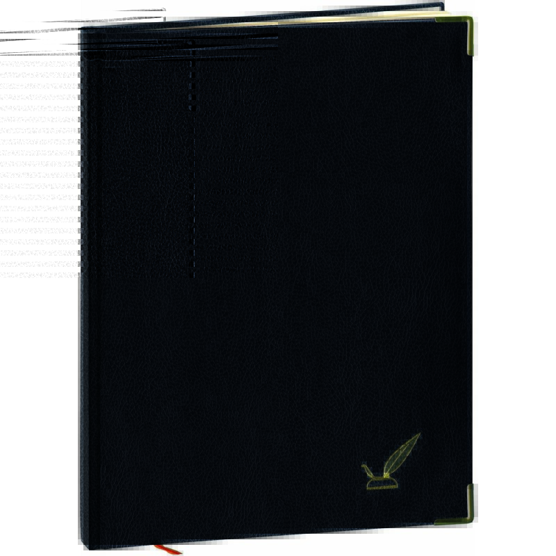 Quo Vadis - Livre d'or - Noir - 17x22 cm  - tranche dorée