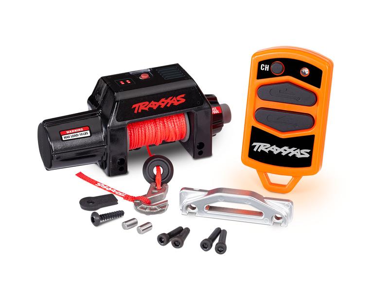 Traxxas Modellbau-Seilwinde mit Controller zu TRX-4 & TRX-6 Traxxas Pro Scale Winch mit 4.5 kg Zugkraft