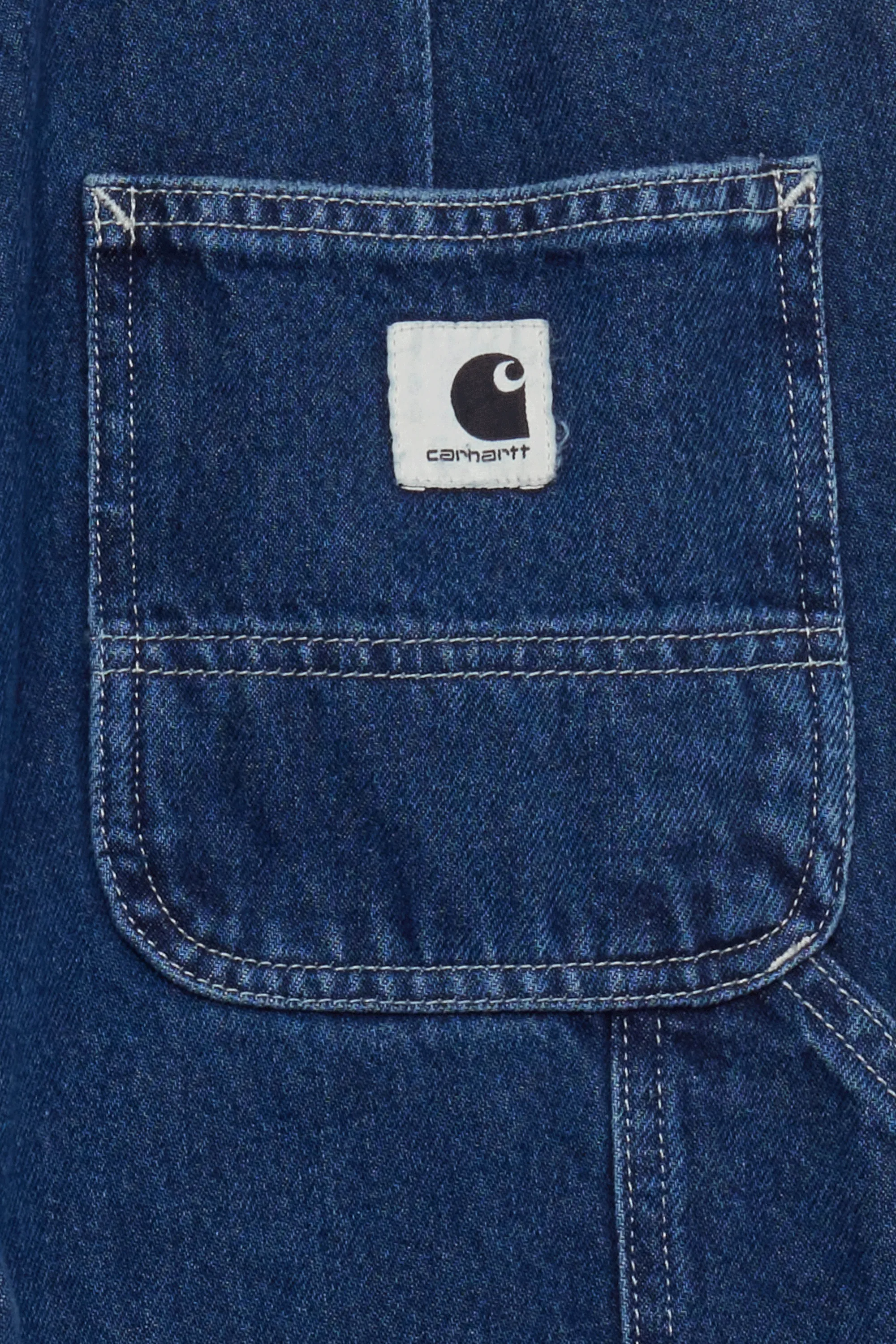 CARHARTT WIP Jean droit W' Jens Pant Bleu