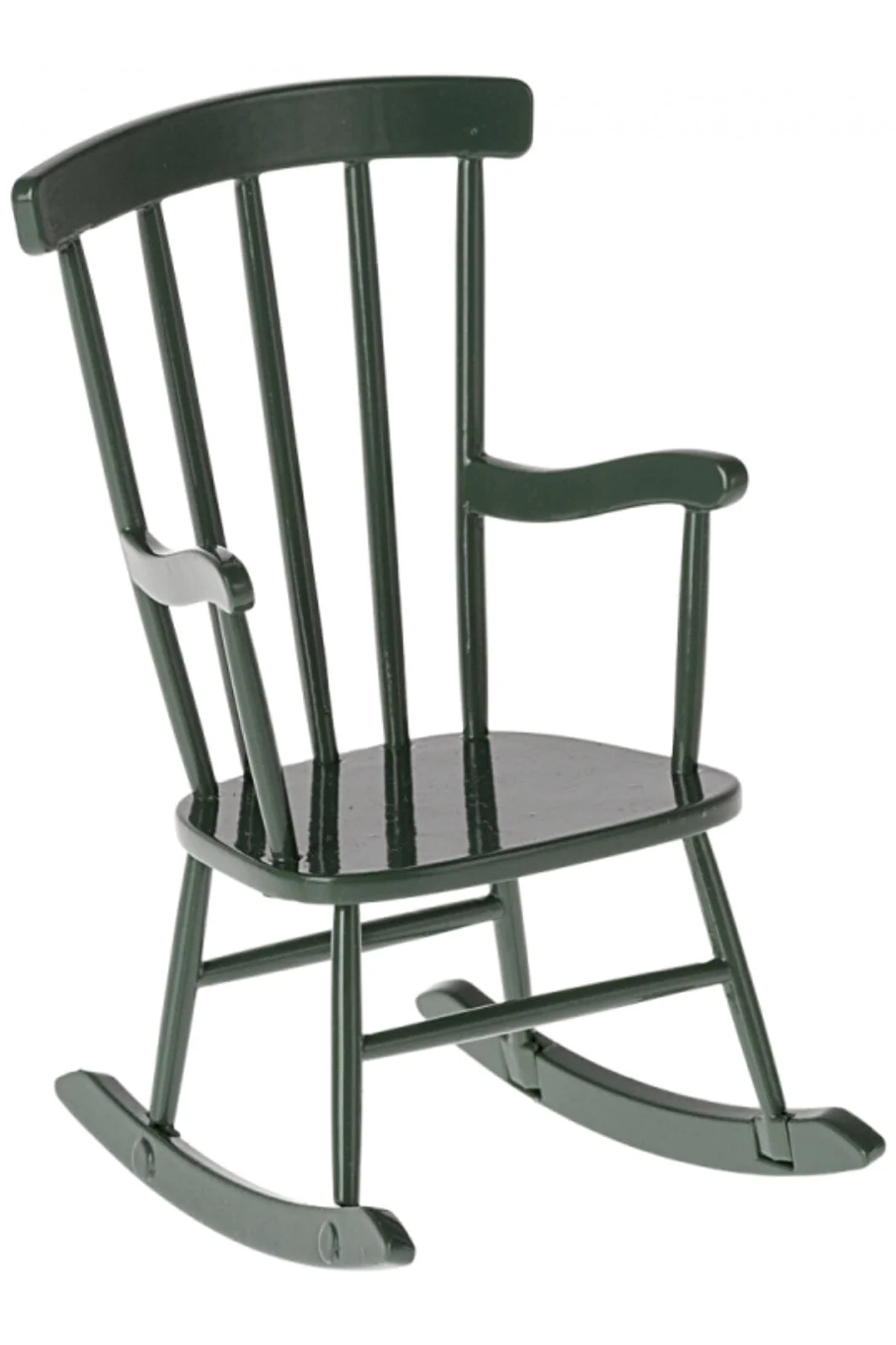 Maileg Rocking Chair, Mouse dark green
