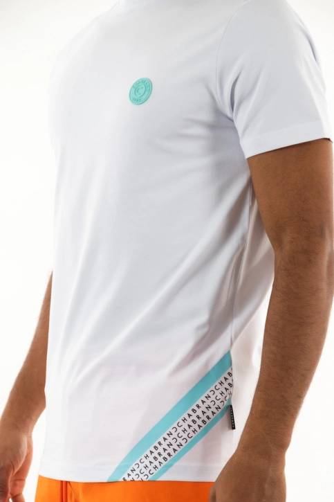 Tee shirt chabrand 60216 807 blanc