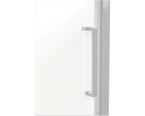 form&style schuifdeur MODENA 100 cm profiel chroom helder glas vuilafstotende glascoating deurscharnier links