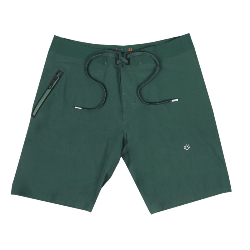 Boardshort Manera Squareflex - Vert - The Corner Shop